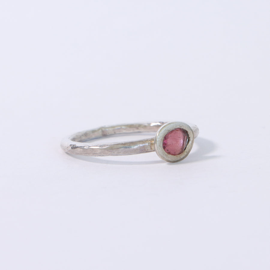 "Always with you" Pink Tourmaline ring